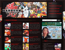 Tablet Screenshot of juegos-de-bakugan.com